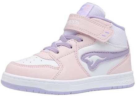 KangaROOS Babyflicka K-CPI Nalle Ev sneakers, Frost Pink Lavandin, 24 EU