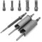 QZQUFJ 8 Pièces Extracteur de Roulement, Extracteur de Roulement Interieur, Kit D'outils de Démontage Extracteurs de Roulement, avec Clips Ouverts de 5 Tailles 9-23 mm, Extracteur Roulement Interieur