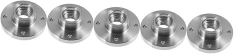 HOMSFOU 5pezzi Lathe Chuck Faceplate Per Tornio Da Legno Acciaio Adattatore Per Chuck Strumento Versatile Per Lavorazione Del Legno Facile Integrazione Nel Tuo Setup