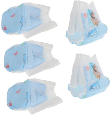 SHOWERORO 5 Pezzi Pantaloni Da Bagno Usa E Getta Ragazzo Ragazza Pannolini Da Nuoto Sicuri Pratici Indossare Spiaggia Piscina Materiale Comodo Senza Gonfiarsi