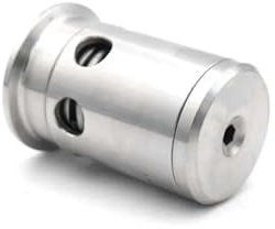 MTMXALBBR ﻿ 1,5 2 Tri-Clamp Einstellbare Druck Relief Sicherheit Ventil Sanitär SUS304 Edelstahl Bier Brauen OD 50,5mm 64mm leisurely(1 Bar,Ferrule OD 50.5mm)