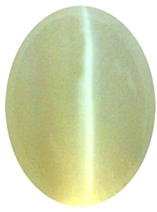 INDIA MADE Zertifiziertes natürliches Katzenauge (Lahsunia) Edelstein 4,50 Ct-B01N9CXIIK