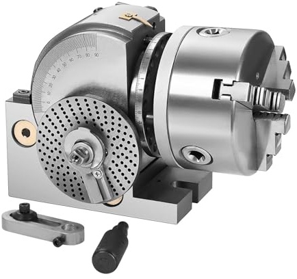 Universal Indexing Head for Milling Machine with Rotary Table, Precision Dividing Head and Tailstock