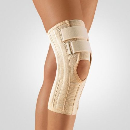 Bort Stabilo Kniebandage spezialweit mit Patella-Aussparung, haut