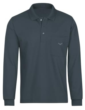 Trigema Damen Trigema Langarm Poloshirt aus Baumwolle Poloshirt (1er Pack)