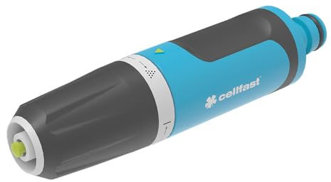 Cellfast Lancia A Spruzzo con Flusso d'Acqua Controllabile per Prato Fiori Piante Safetouch System ENERGO