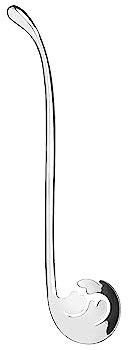 Alessi MMI31 Vabene Pastatester - Edelstahl 18/10 glänzend poliert, 24,00 x 8,00 x 2,40 cm, Silber