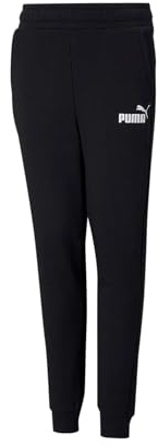 Puma Ess Slim Pants FL Cl Pantalon pour Enfant, Fille, Pantalon, 586975-01, Puma Noir, 8 Ans