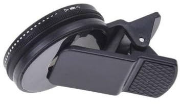 Phone Camera Lens Variable ND filter Neutral Density ND2-ND400 37MM With Clip Accessory