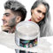 Cera de Color para el Pelo Blanco Cera Color Pelo Temporal Cera Unisex Natural para TeñIr el Pelo Cera de Coloración Soluble en Agua DIY Cera de Color para el Cabello para Fiestas de Halloween