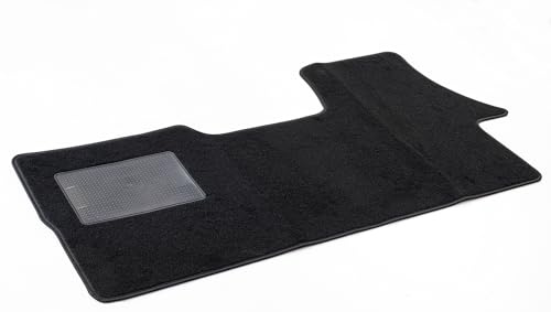 MDM SP-5011 Velours Autoteppich für Vans - Schwarz, Polypropylen (PP), One Size