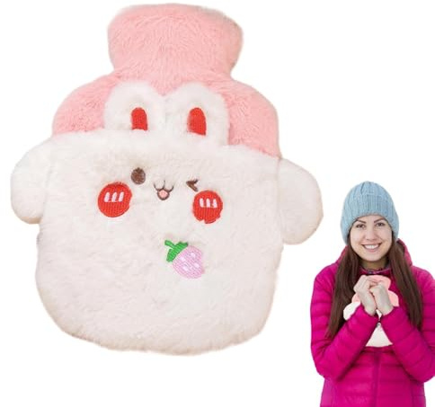 Seyrnicay Plüsch Wärmflasche - Wärmflaschenbezug Cartoon Handwärmer | Winter Warming Bag, Hand Füße Wärmer für Zuhause, Outdoor, Büro
