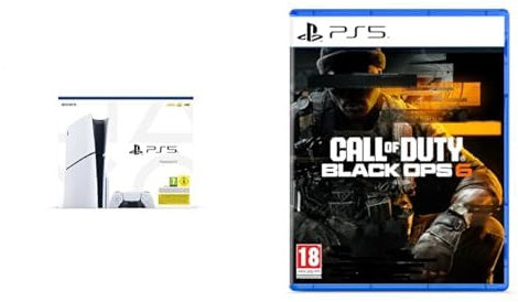 Playstation 5 Console Edizione Standard Slim & Call of Duty: Black Ops 6 PS5