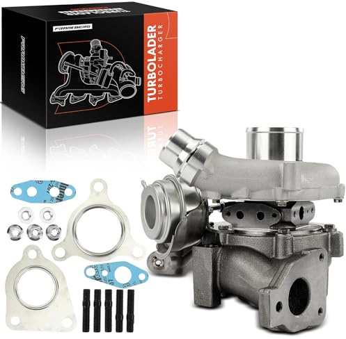 Frankberg Turbolader mit Dichtungen 773087-0003 | Kompatibel mit X-Trail T31, Qashqai +2 I J10 NJ10