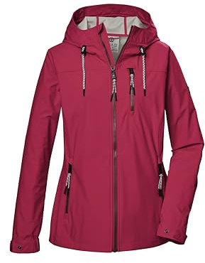 G.I.G.A. DX damskaljacka/utomhusjacka med huva GS 74 WMN SFTSHLL JCKT, rosa, 46, 43052-000