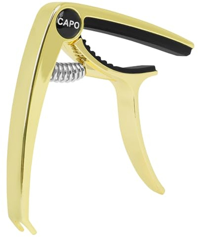 LRXIYODE Gitarrenklemme Capo für Gitarre aus Aluminiumlegierung Schützt Gitarre vor Abnutzung Stabiler Halt Geeignet für Akustik und E-gitarren als Praktisches Gitarrenzubehör