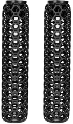 Whoasyst Manubrio ergonomico per biciclette con impugnatura antiscivolo a nido d'ape leggera e durevole costruzione resistente all'usura accessori per ciclismo