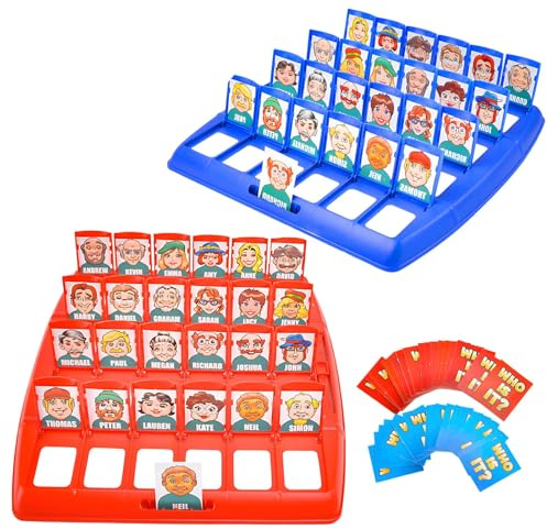 MYPPRFC Guessing Game for Kids, Picture Guessing Board Game | Family Boardgame Fun Card Toy Portable Travel Board Games, Parent Child Educational Games for Kids