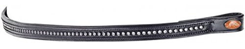 BUSSE Stirnband STRASS, Vollblut, schwarz/diamond