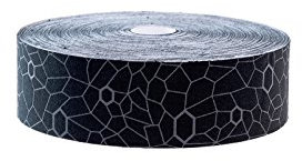 THERABAND Kinesiology Tape, Black/Gray, 2'' X 103.3 Foot Bulk Roll, with XactStretch Indicators, Long-Lasting Athletic Tape for Shoulder & Knee, Latex-Free Sports Tape, Water Resistant, Cut-to-Length