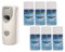 WALL MOUNTED Automatic Air Freshener Dispenser and 6 Refills auto fresh spray cans