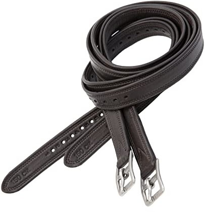 Kieffer Leder-Steigbügelriemen Elefant-Soft, Farbe:braun, Länge:170cm