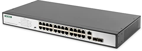 DIGITUS 24-Port Fast Etherent PoE Switch Ethernet