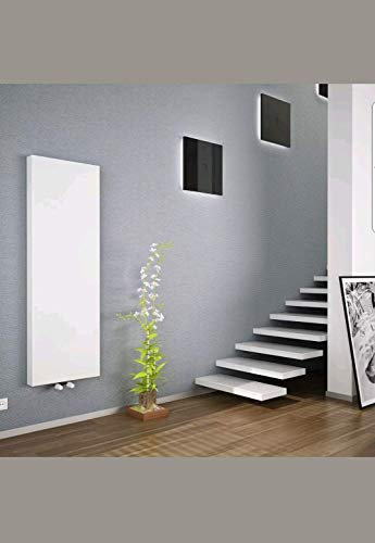 Belrad - Radiatore verticale CV-Plan, tipo 20, altezza 1800 mm, piano verticale, frontale piegato, termosifone da bagno (1800 mm x 500 mm)