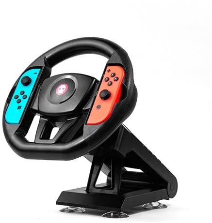 Numskull Joy-Con Lenkrad Tischbefestigung für Nintendo Switch & OLED Modell 2021 - Switch Racing Wheel Zubehör