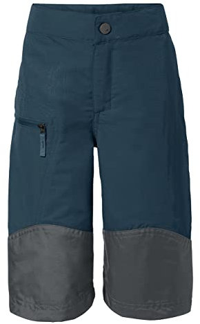 VAUDE Unisex Kinder Kids Caprea Antimos Shorts, Dark Sea Uni, 134-140 EU
