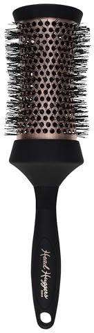 Denman DHH4RRG Brosse à cheveux thermocéramique pour brushing, lissage, boucles définies, volume et lifting des racines Doré rose et noir Taille L