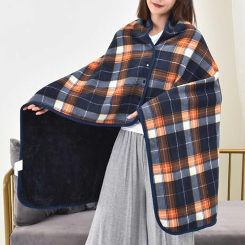 Rollstuhl-Schaldecke Für Erwachsene, Rollstuhlwärmer-Abdeckungsdecke,Rollstuhl-Poncho, Flanellfutter, Kniebeindecke, Tragbare Warme Decke, Winter Rollstuhldecke Für Erwachsene