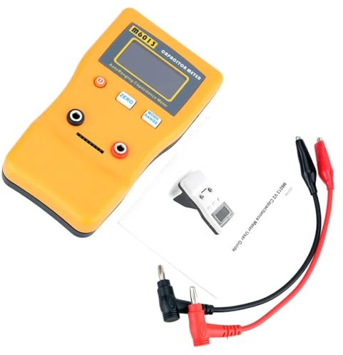 Multimètre numérique, MESR-100 ESR Capacité Ohm Mètre Professionnel Mesure Résistance Interne du Condensateur Capacité Testeur de Circuit, Capacité de mesure polyvalente(M6013)