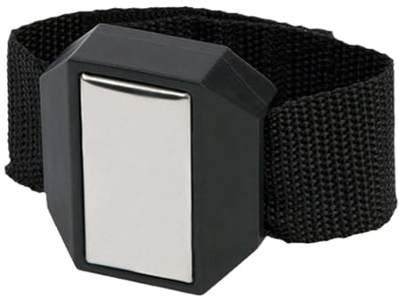 Construction Parts Magnetischer Greifer – praktisches Magnetarmband für | Schrauben, tragbares Magnetarmband für Werkzeuge, Handgelenkstütze, Schraubenhalter für Heimwerker