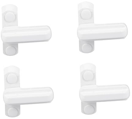 DIYEAH 4pièces Serrure De Sécurité à Guillotine Pour Fenêtre Serrure t Lot De Verrous Pour Châssis Résistant