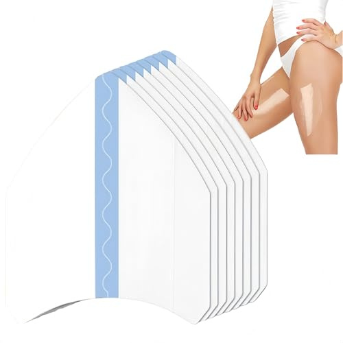 Cerotto per gambe, Cerotto invisibile impermeabile per il sollevamento delle cosce, Cerotto snellente anticellulite, Cerotti trasparenti anti-attrito per gambe da donna (10Pezzo)