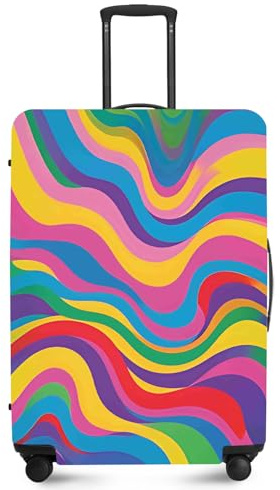 ANNA QUEEN Travel Luggage Cover Suitcase Protector Suitcase Cover Anti-Scratch,Stretchable Luggage Travel Bag Cover Washable
