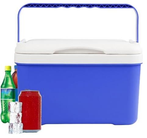s Conteneur isotherme portable de 6 litres avec poignée pour glace, voiture, voiture, randonnée, voyage, gym et voyage d'affaires