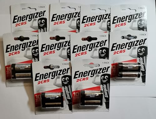 ENERGIZER Confezione da 10 blister da 1 batteria al litio 2CR5 6V