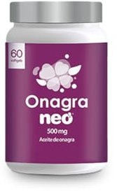 NEO - Onagra - Suplemento Alimenticio con Aceite de Onagra - Reduce Dolor Menstrual - Para Salud Ósea, Cardiovascular y Hormonal - 60 softgels