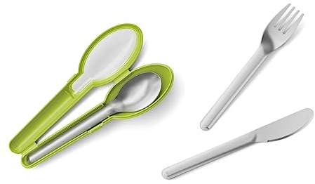 Tefal Clip & Go Set de couverts en acier Petit format N1071810