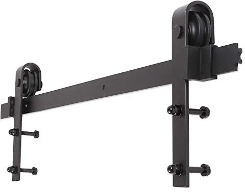 Sonnewelt Schiebetürbeschlag363cm(12FT), Schiebetür Schiene, Schiebetürsystem, Schiebetürbeschläge, Schiebetüren Schiebetürsystem bis 200kg,Rechteck