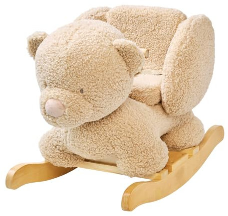 Nattou Rocking Toy Bear Teddy, 59 cm, Teddy Brown