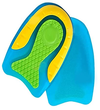 Coppe per Tallone in Morbido Silicone Uomo, Materiale Inodore, Ammortizzanti, Inserti Sul Tallone a Forma di U per la Cura dei Piedi, Adatti a Tutti i di Scarpe Sportive