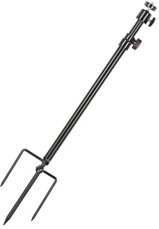 Folgtek Wildkamera Halterung Kameraständer, 360 Grad Verstellbare Universal-Schraubverbindung 1/4''-20 (6mm) Geeignet Sich für Nachtangel-Lichter, Solarpanels