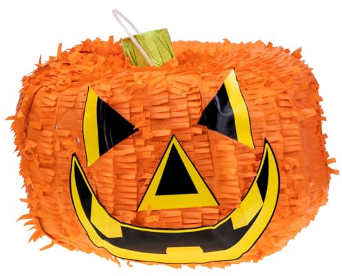 Garneck Dreidimensionale Kürbis Piñata Jack O Laterne Kürbis Halloween Dekorationen Partygeschenke Für Gefüllte Fiesta Piñata Party Dekoration Halloween Kürbis Piñata Papier