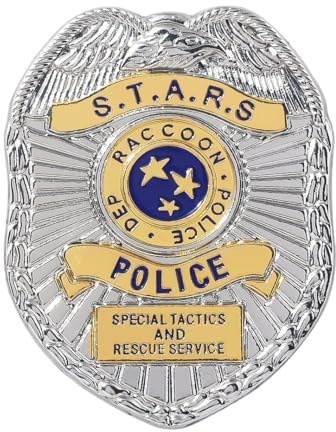 S.T.A.R.S. Raccoon City R.P.D. Polizeiabzeichen Anstecker Adler-Logo