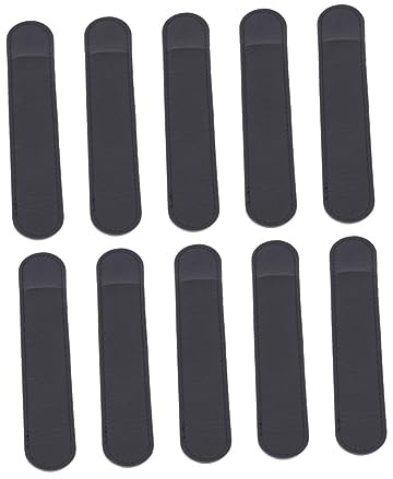 iplusmile 10 pezzi Custodie in PU Pelle per Penne Stilografiche e Stylus Protezione Antigraffio Leggere e Facili da Usare Classico per Quotidiano
