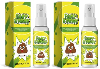 Spray de Broma con Olor a Pedo – Bomba fétida Realista para Fiestas y diversión; Apto para Todas Las Edades (30 ml)
