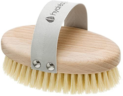 Diese Hydréa London Körperbürste wurde speziell für die Hydréa London Professional Körperbürste für trockene Haut entwickelt. FSC®-zertifiziertes Buchenholz. 100% vegan. Natürliche Kaktusborste.